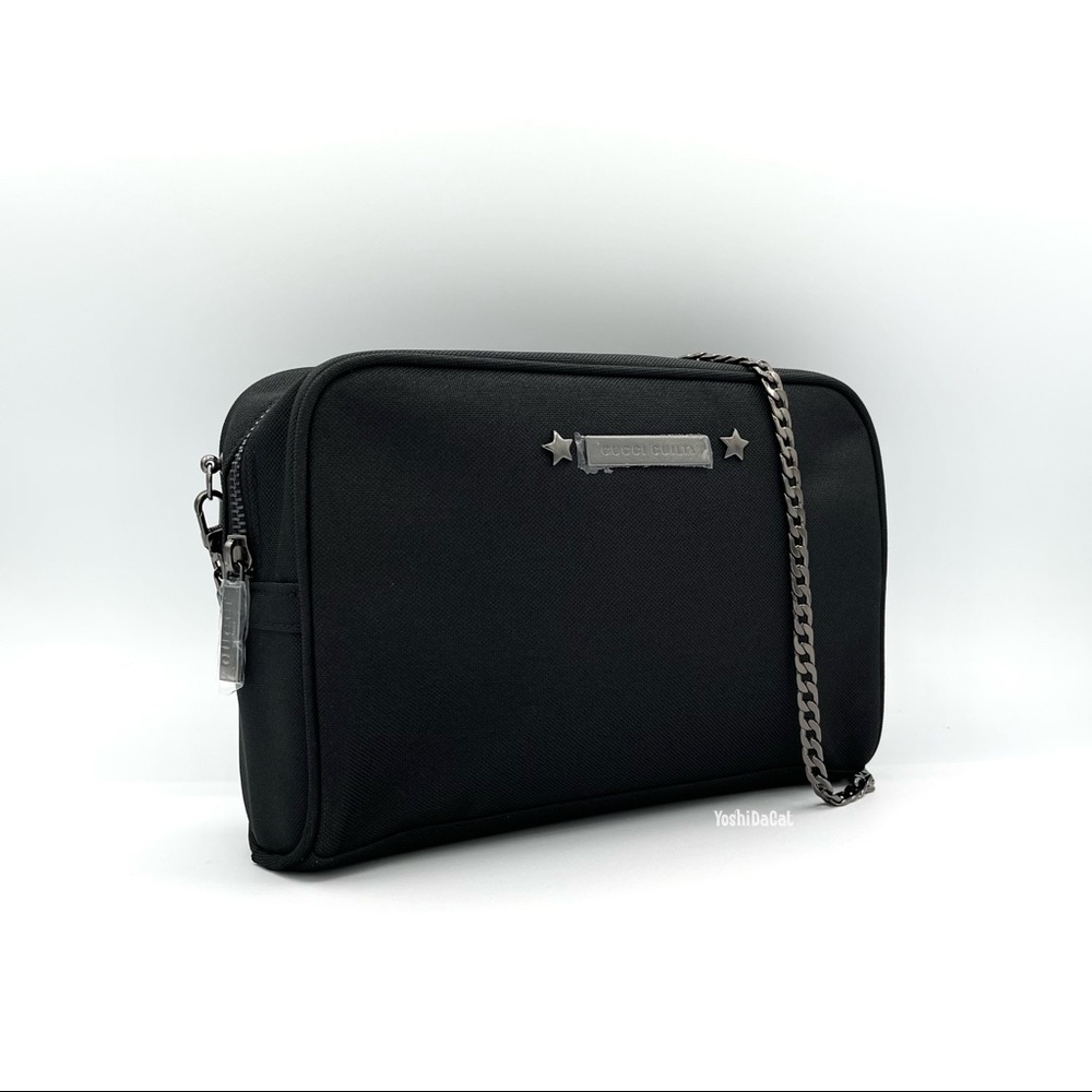 🆕 Gucci Guilty Beauty Cosmetic Case to Crossbody Bag Purse, Black, New Handbag - Picture 4 of 10
